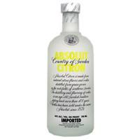 Absolut - Citron (Lemon) 70cl flaske